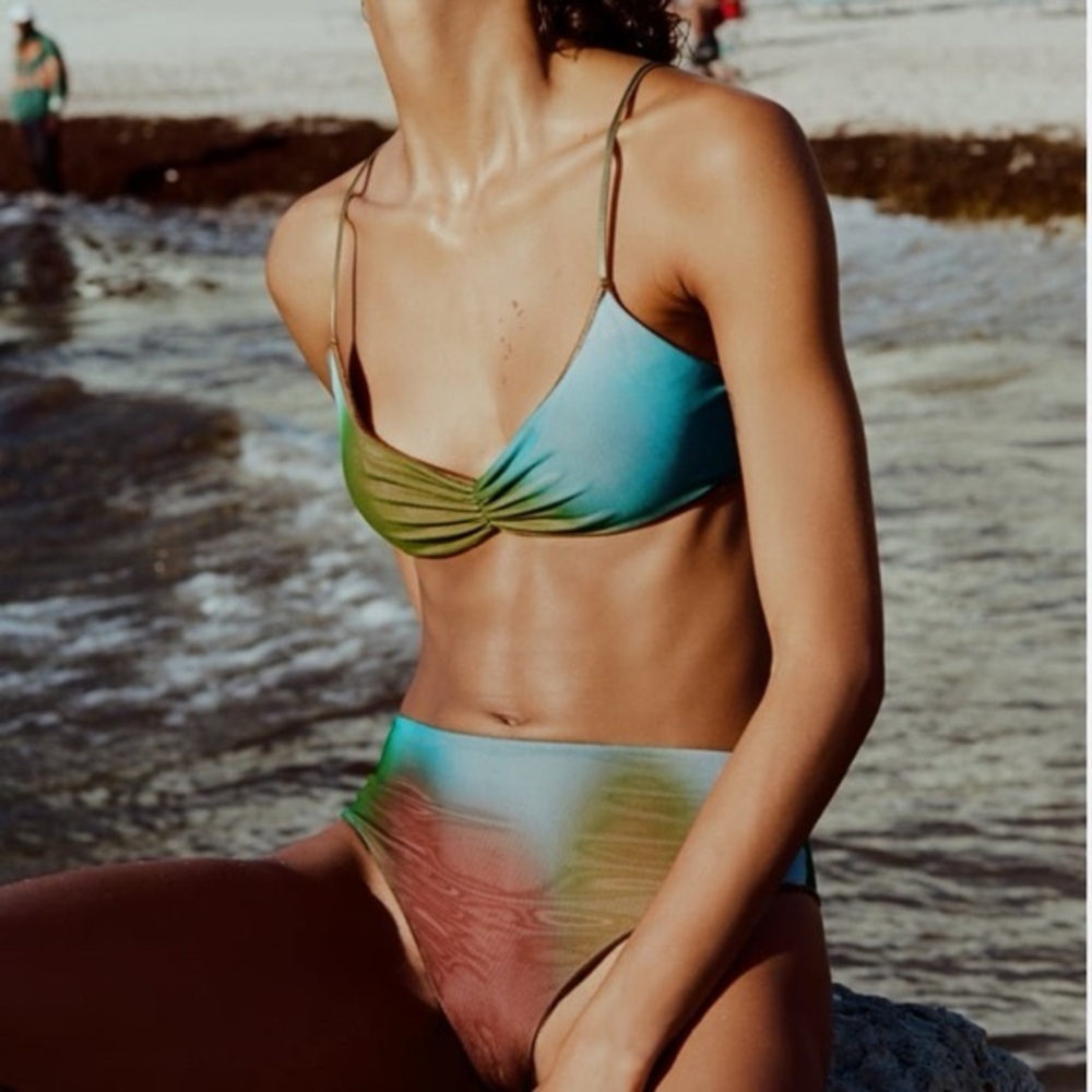 Zara Multicolor Bikini Set